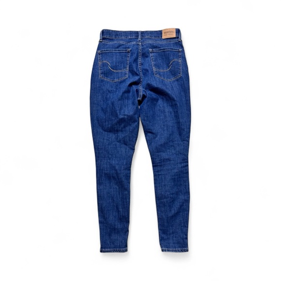 Signature Levi Strauss High-Rise Skinny Jeans Women’s W31 L30 Blue Denim 27x28 - Picture 2 of 4